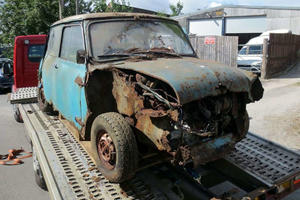 You Won't Believe How Much Someone Paid For This Scrapped Mini Cooper S