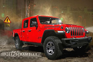 LEAKED: Jeep Scrambler Pickup Truck Will Be Called Gladiator