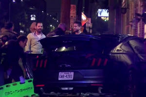 Ford Mustang Crashes Into Bar With Ironic Name