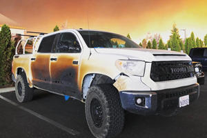 Heroic LA Nurse Risks Life To Save Others In His Toyota Tundra