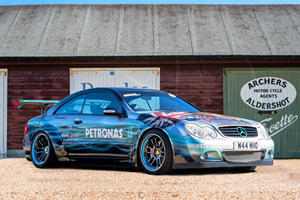 One-Off Mercedes-Benz Art Car Celebrates Lewis Hamilton