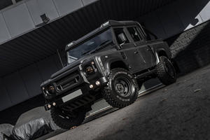 Pimped Land Rover Defender Is One Mean Looking Pickup