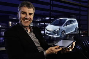 New Opel Zafira Tourer Concept Seen on iPad