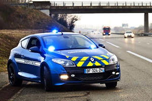 Renault Megane RS Police Car