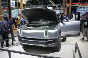 Rivian Reveals 750-HP Electric Pickup And SUV At LA