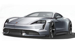 Porsche Taycan Looks Stunning In New Teaser Sketches