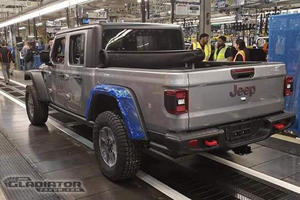 First Jeep Gladiator Rolls Off The Production Line