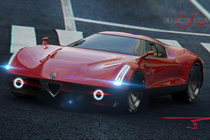 Alfa Romeo Concept Would Be A Stunning 4C Replacement