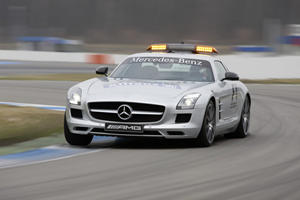 Mercedes Provides SLS AMG and C 63 AMG Estate for F1