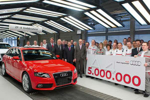 Audi Celebrates Five-Millionth A4