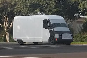 Spied: Rivian's Electric Van Hits The Streets Of California