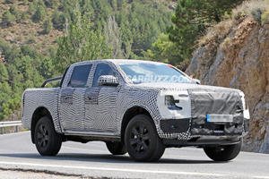 Next-Generation Ford Ranger Shows Its Face With Hybrid Technology
