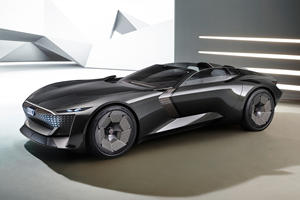 Audi skysphere Concept Is A 624-HP Shapeshifting Roadster