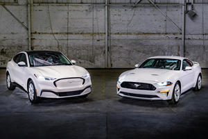 Ford Goes Frosty With Mustang And Mustang Mach-E Ice White Editions