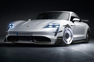 Porsche Taycan Gets Wild 911 GT3 RS Makeover