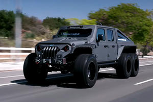 Jay Leno Drives A Jeep Gladiator Built For The Apocalypse