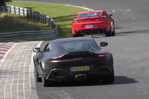Watch The Hardcore Aston Martin Vantage V12 RS Tear Up The Nurburgring