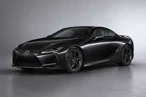The Lexus LC Coupe Black Inspiration Is A Death Metal GT