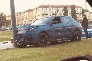 Somebody Has Already Crashed A Maserati Grecale SUV
