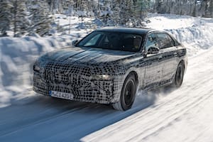 BMW Teases New Electric i7 Testing On Ice