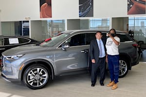 First 2022 Infiniti QX60 Handed Over To Happy Customer In Alabama