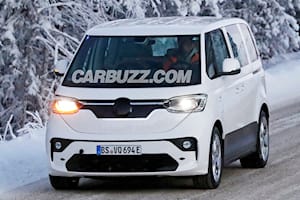 Volkswagen ID.Buzz Spied Nearly Naked