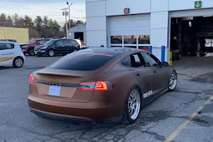 World's First V8 Tesla Is On The Road