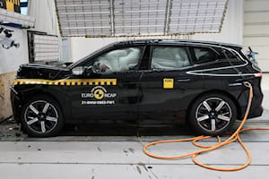 Watch The BMW iX Crash Its Way To A Five-Star Safety Rating