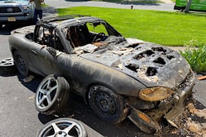 Fire-Ravaged Mazdaspeed Miata Somehow Still Works
