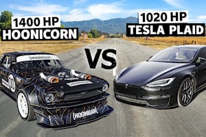 Watch The Hoonicorn Finally Accept The Tesla Model S Plaid's Challenge