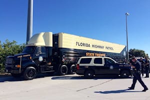 Florida Cops Are Using A Semi Truck To Enforce Traffic Laws