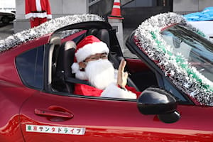 In Japan, Father Christmas Drives A Mazda MX-5 Miata
