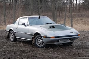 Mazda RX-7 With A Snowmobile Engine Is A Death Trap