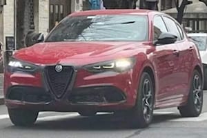 Alfa Romeo Stelvio Spotted With Tonale Headlights