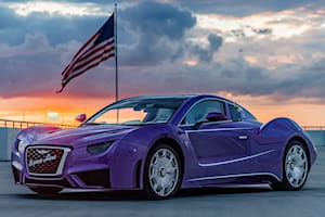 Hispano-Suiza's First Car In America Is A Bespoke Purple Monstrosity