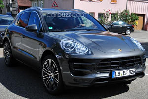 Porsche Macan Spotted Nearly Naked