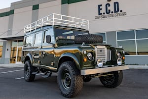 This Restored Series 3 Land Rover Has Corvette Guts