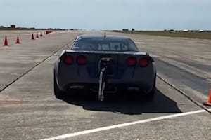 Watch This Corvette Z06 Reach Over 240 MPH In One Mile