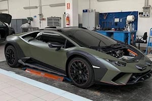 Lamborghini Huracan Sterrato Leaked In Production Form