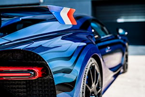 Bugatti's Latest 1-Of-1 Chiron Has Exposed Blue Carbon Fiber Bodywork
