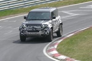 Watch Land Rover's V8 Defender SVR Tackle The Nurburgring