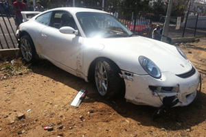 Salesman Weeps as Test Driver Crashes Porsche 911 GT3