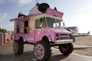 Skoda Unleashes the Moster Truck of Ice Cream Vans