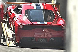 Ferrari 458 Speciale Spied in the Metal