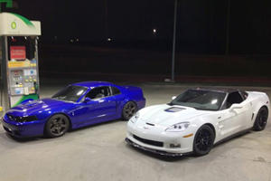 Watch This 1330HP Mustang Cobra Take on a Corvette ZR1