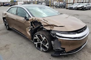 Wrecked Lucid Air Dream Edition Is Begging To Be Rescued