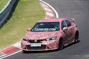 Honda Civic Type R Spied Attempting Nurburgring Record