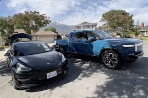 Here's How To Charge Your Tesla Using A Rivian R1T