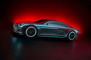 Say Hello To The All-Electric Mercedes Vision AMG