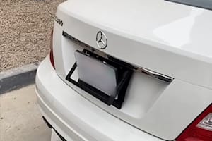 James Bond Might Be Proud Of This Thief's Mercedes C-Class